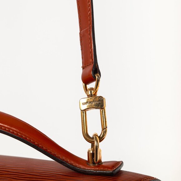 Louis Vuitton Monceau 28 Brown Epi Leather Convertible Satchel - Picture 7 of 12